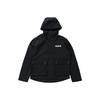 Roupa Esportiva City Made Jaqueta com Capuz Tecida com Logo e Multibolsos Masculina Jaquetas Preto DA0078-010