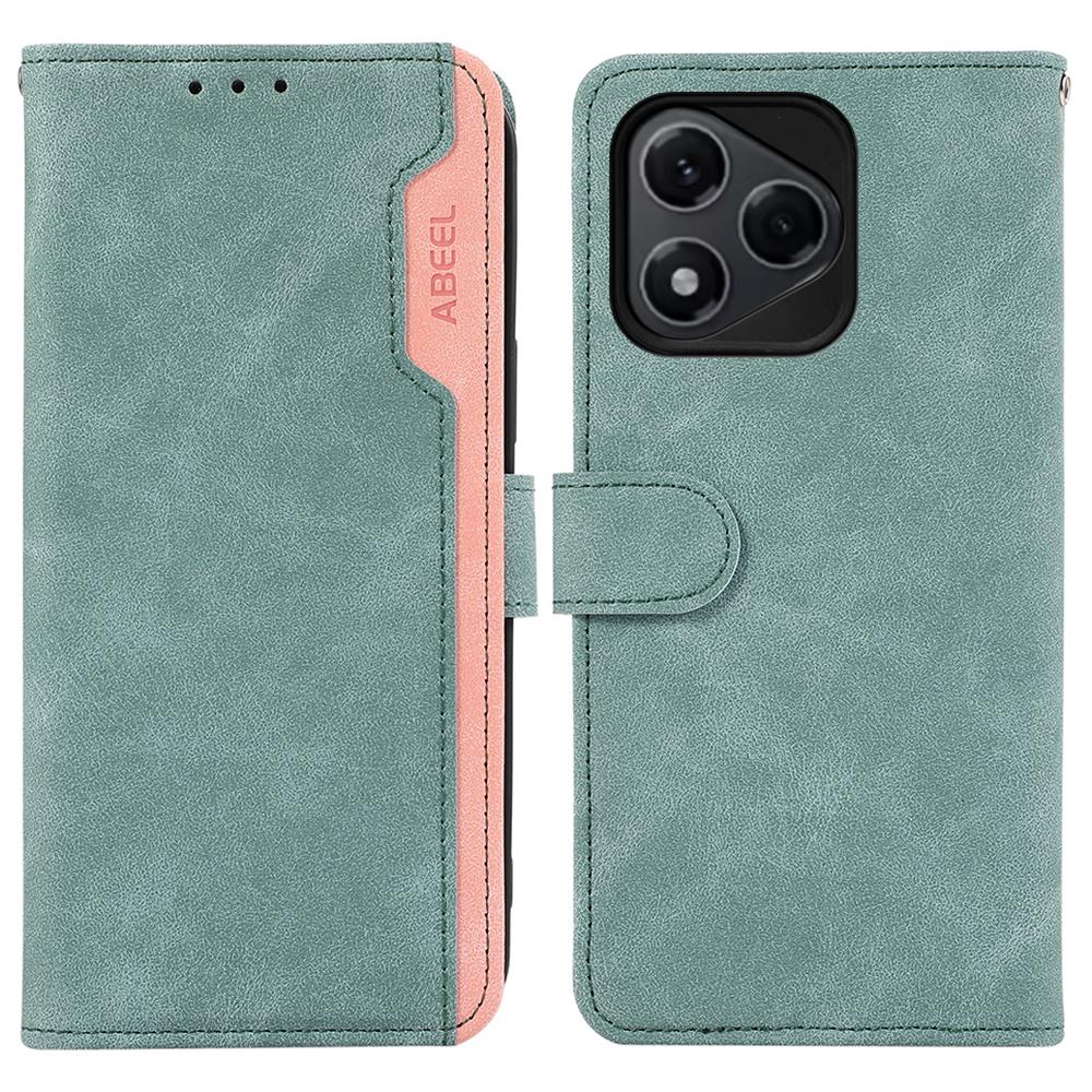 ABEEL For Honor 400 Lite Case Color Splicing Leather Flip Phone Cover RFID Blocking