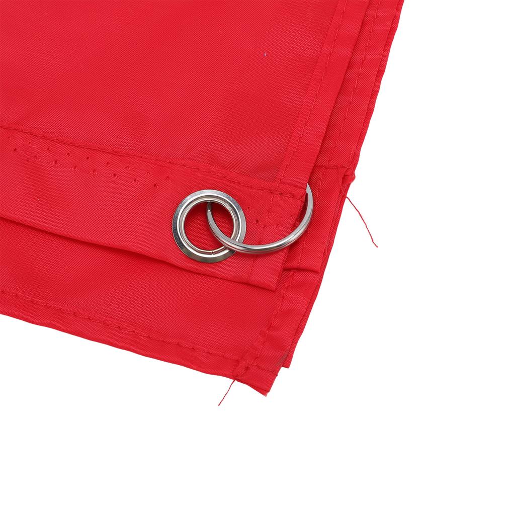 2PCS Horse Training Flag Abrasion Resistant Portable Equestrian Nylon Training Flag for Activity Entertainment Red