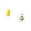 Porcelain Flower Vase Desk Ornament And Retro Decorative Wall Art Decal for Living Room Tabletop