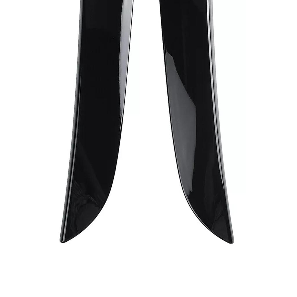 Gloss Black Pair Rear Window Side Wing Spoiler For BMW 1 Series F20 F21 12-19
