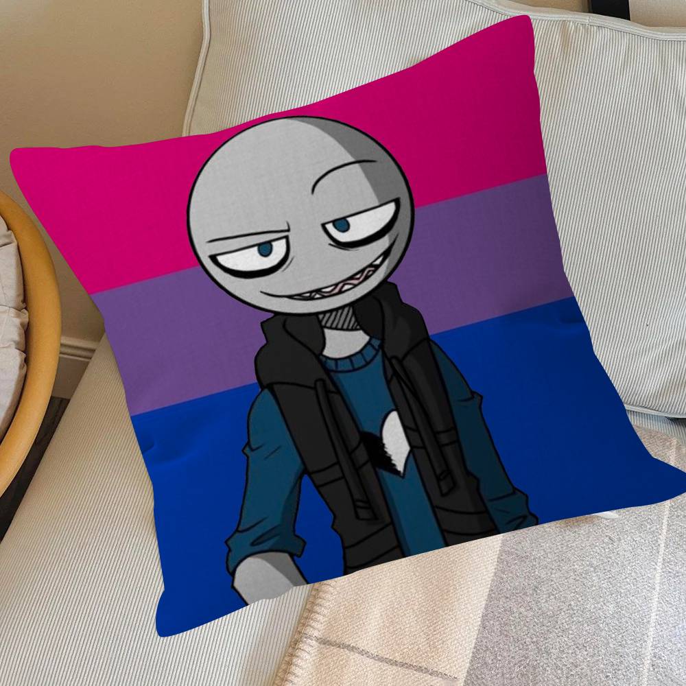 Peter Y-Your B-Boyfriend Club Bar Paper Vintage Pillow Anime Pillow Sofa Bed Head Pillow Cover Cushion Cover 45x45 cm Fashion