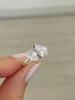 925 Silver Sparkling Water Drop Interweaving Dazzling Clear Pear Finger Rings For Women Gift Wedding Fine Jewelry