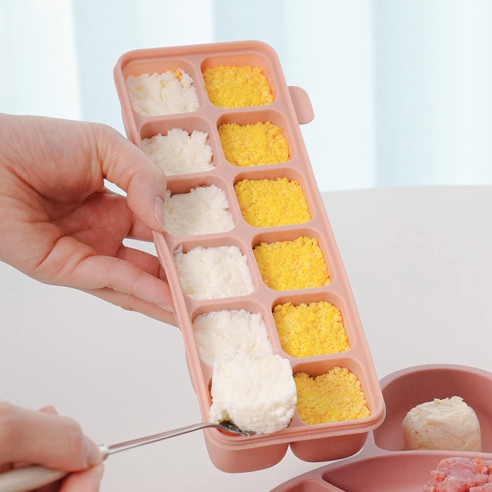 Atti Rabbit Easy Release Baby Food Cube Multi Silicone Storage Container 6 Cavity / 12 Cavity Set