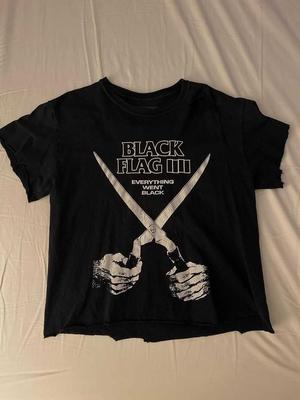Black Flag Schwarz Größe S bis 4XL T-Shirt Geschenk für Fan