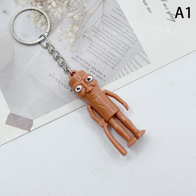 Tralalero Tralala Key Chain Anime Tungtung Sahur Brainrot Car Keys Ring Action Figures Toys Keychains Bags Pendant Decor Gift