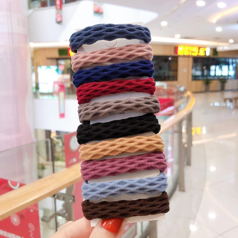 Bold Elastic Hair Band for Simple Hair Styling - Towel Headband Without Seams and No Elastic Cord for Women