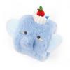 Cat Toys Cute Roll Plush Doll Cartoon Bite-Resistant Interactive Toy for Small Medium Dogs Built-in Rattle Paper Safe Skin-Friendly Pet Toy