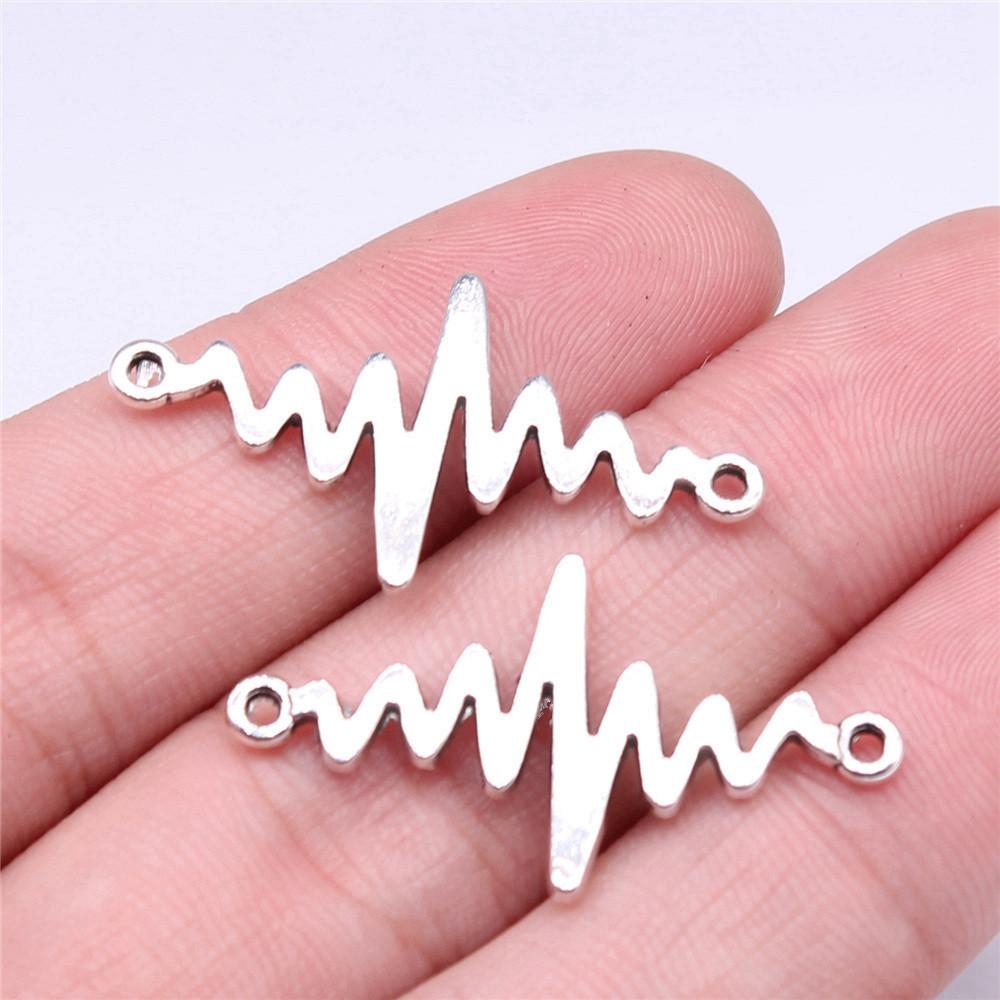 Accessories Parts Infinity Heart Love Connector Minimalist Jewelry Components QA027