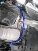 For VW Golf MK8 Golf MK7.5 Golf GTI R-Line Accessories Strut Bars Chassis Reinforced Anti-tilt Rod Aluminum Alloy Suspension Kit