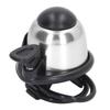 Cycling Bike Horn Aluminum Alloy Scooter Horn Mountain Bike Rubber Band Bell Replacement Silver