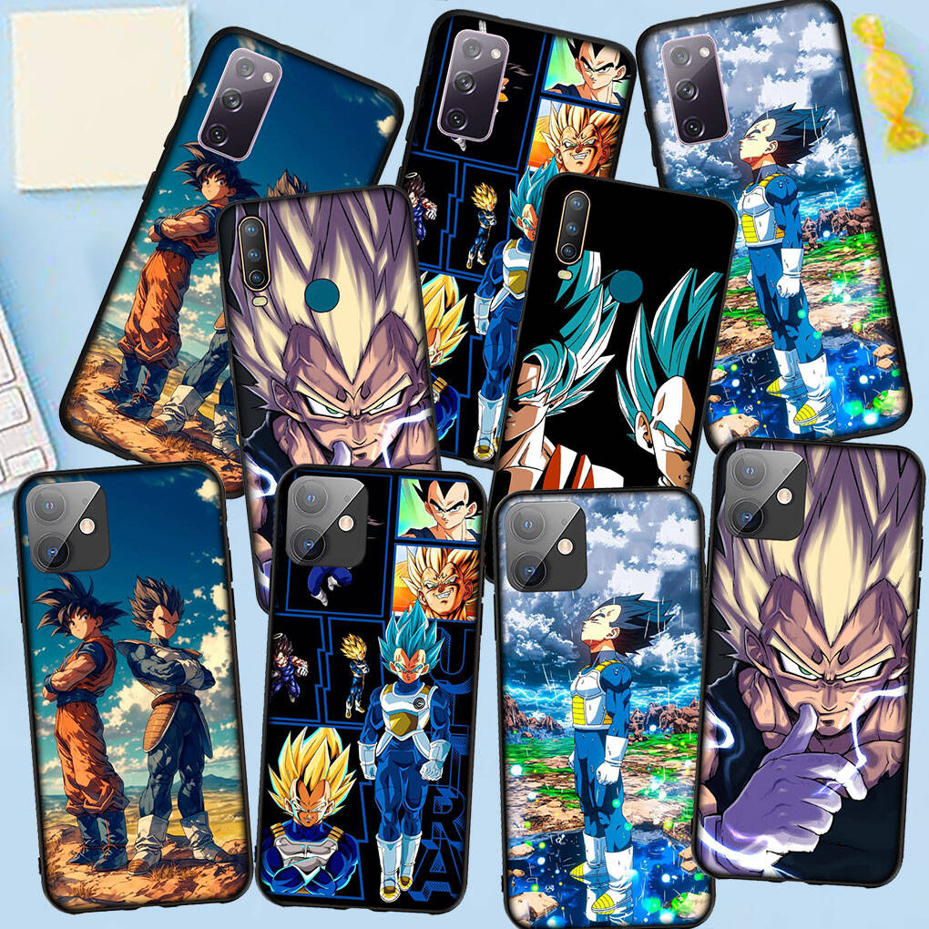Case for iPhone 17 15 16 Plus Xiaomi Poco X7 X6 F8 F7 M8 C85 C75 C71 Redmi Note 14 12 11 13 Pro Max A4 14C 13C 15C Lovely Dragon Gokus Vegeta IV Ball
