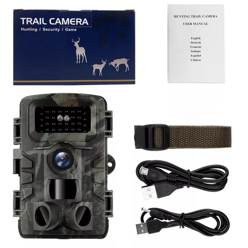 Kamera na lovecké stezce 58MP IP66 PR700 HD Game Night Vision Aktivace pohybu Bezpečnostní kamery Venkovní fotopasti na divokou zvěř