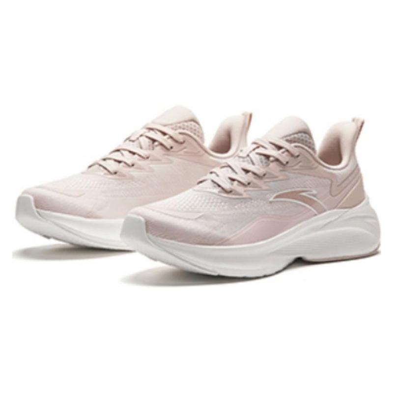 Anta Cushioning Wear Resistant Low Top Sprint Running Shoes Women's Pink Sneakers 122415522-2