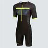 Zone3 Men Cycling Skinsuit Short Sleeve Triathlon Racing Tri Suit Outdoor Bicycle Jumpsuit Run Swim Clothes Jumpsuit Ciclismo