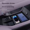 Dark Blue L06 Center Console Storage Box - Car Interior Armrest Modification Accessory