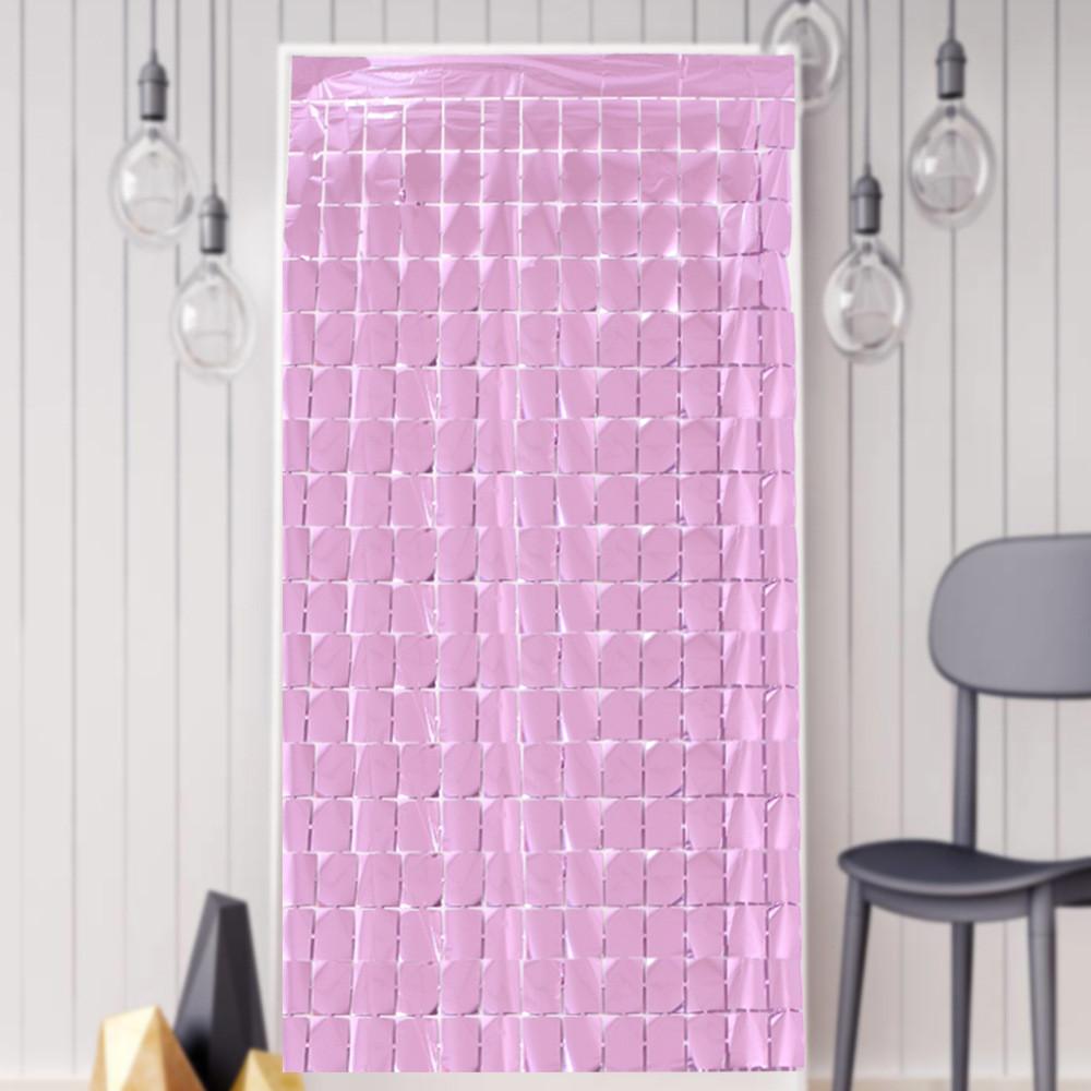 Square Attractive 1x2m Raindrop Door Curtain In Multiple Colors For Celebration Backdrops