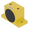 Vibratore Pneumatico Basso Rumore Oscillatore a Turbina d'Aria Piattaforma Vibrante in Lega di Alluminio Forniture