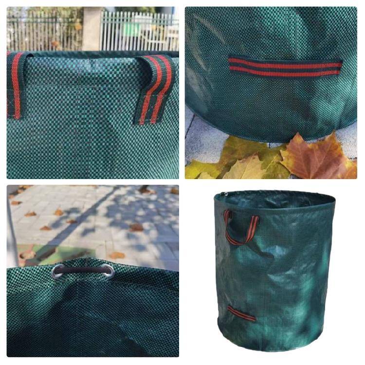 Reusable Yard Waste Bags Lawn Leaf Bags Heavy Duty Garden Bags Gardening Reusable Rubbish Bags for Plant Accessories