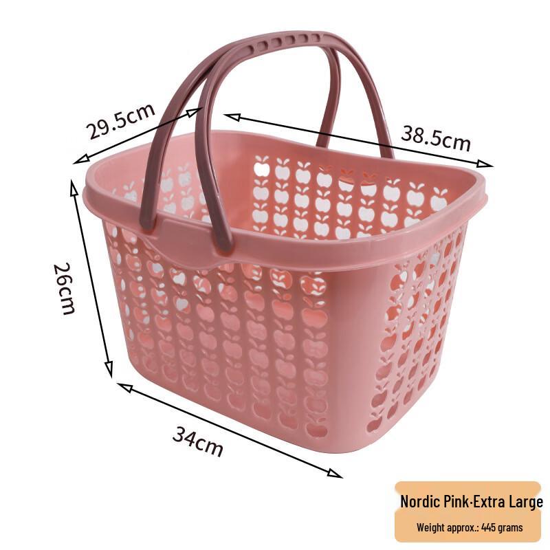 Пластиковая портативная корзина для покупок и сбора ZISIZ