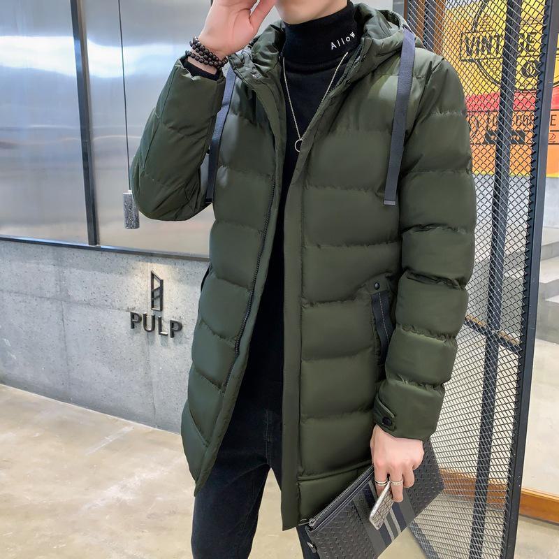 Men's Winter Cotton-Padded Hooded Jacket 2024 - Thick, Warm, Casual Dad Coat