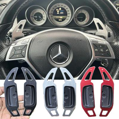 Alloy Paddle Shifter For Mercedes Benz A B M Class W176 W246 Glk Slk Cla Gla Car Steering Wheel Paddle Shift Extension Shifters