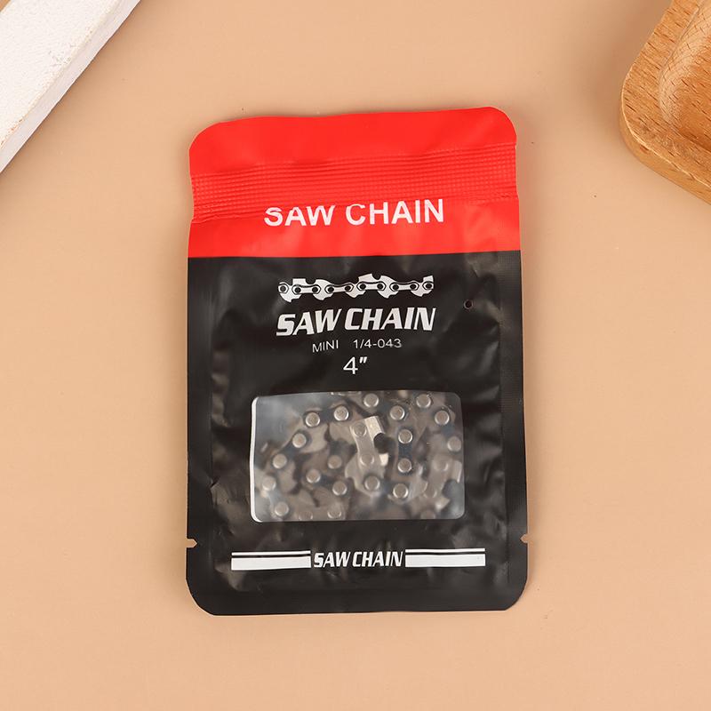 4/6/8/12/14/16 Zoll Metall Kettensägenkette Ersatzteile Glied Kettensägenkette Sägekette Sägeblatt Für Elektrosägenzubehör Holzschnitt