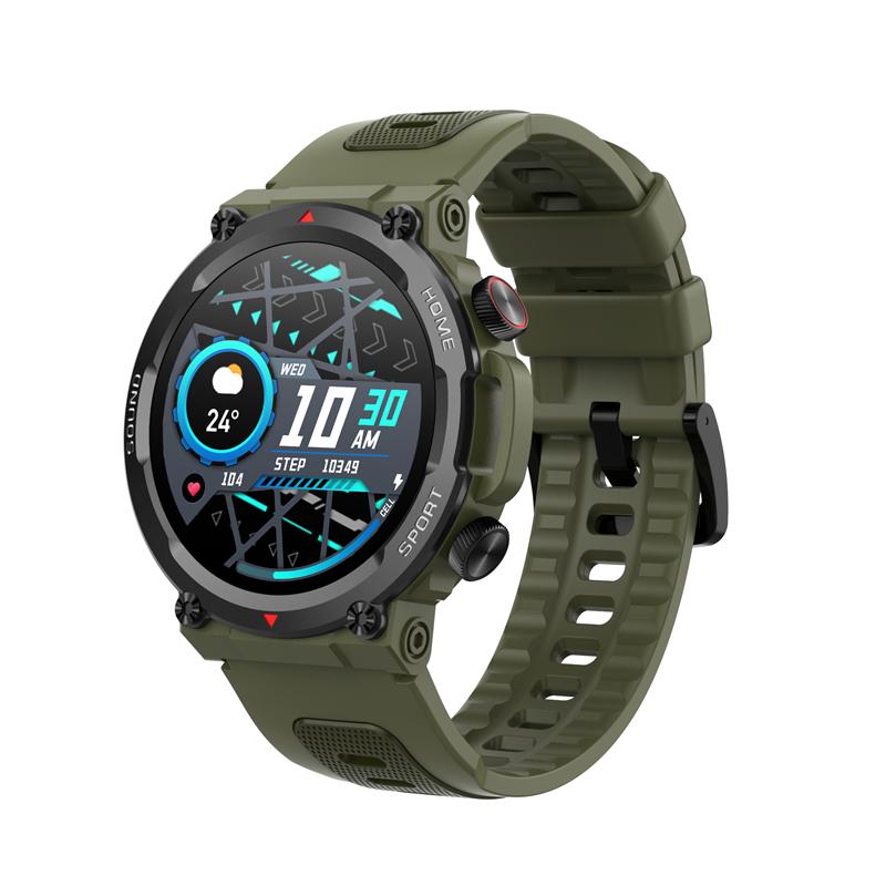Outdoor Sports Smart Watch Men Bluetooth Call 1.39 Inch HD Display Health Heart Rate Monitoring Long Battery Life Smartwatch