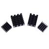 4Pcs For Raspberry Pi 4B Aluminum Heatsink Radiator Cooler Kit For Raspberry Pi