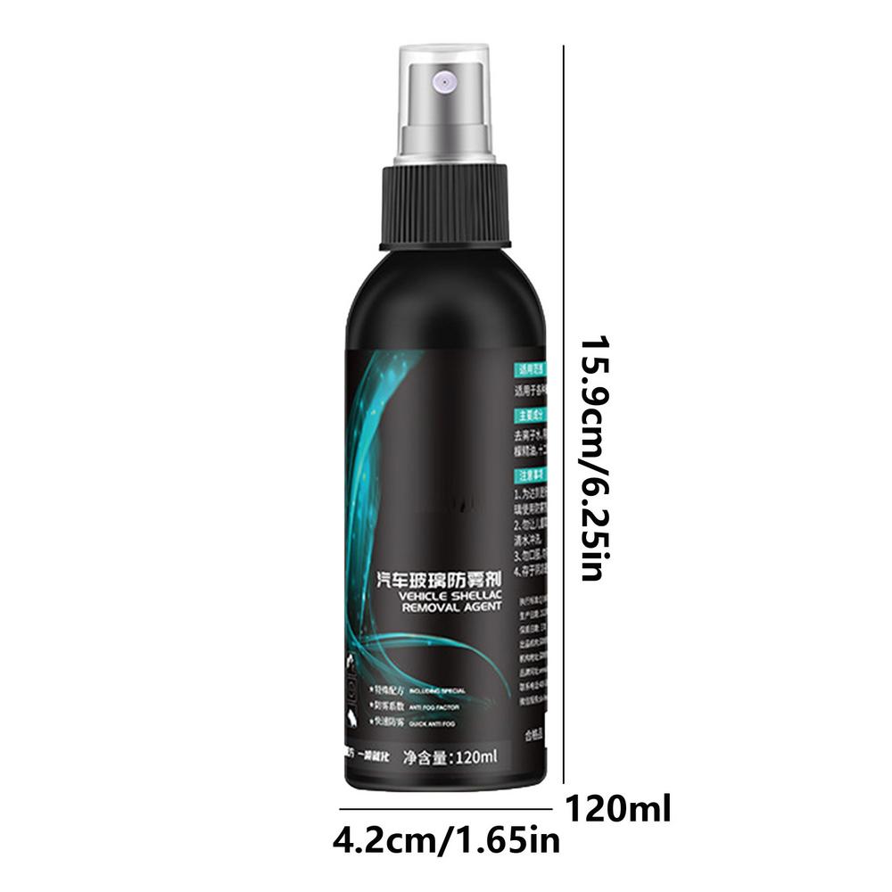 

Спрей от запотевания для автомобильных стекол, средство для покрытия стекла 120 мл, мгновенный, долговечный спрей от запотевания для автомобильных стекол и