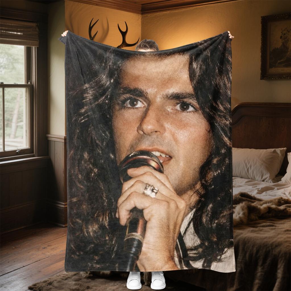 Thomas Anders Plüschdecke Weich Bequem Ganzjahresdecke Sofa Büro Nickerchen Decke Outdoor Reise Überwurf Perfektes Geschenk
