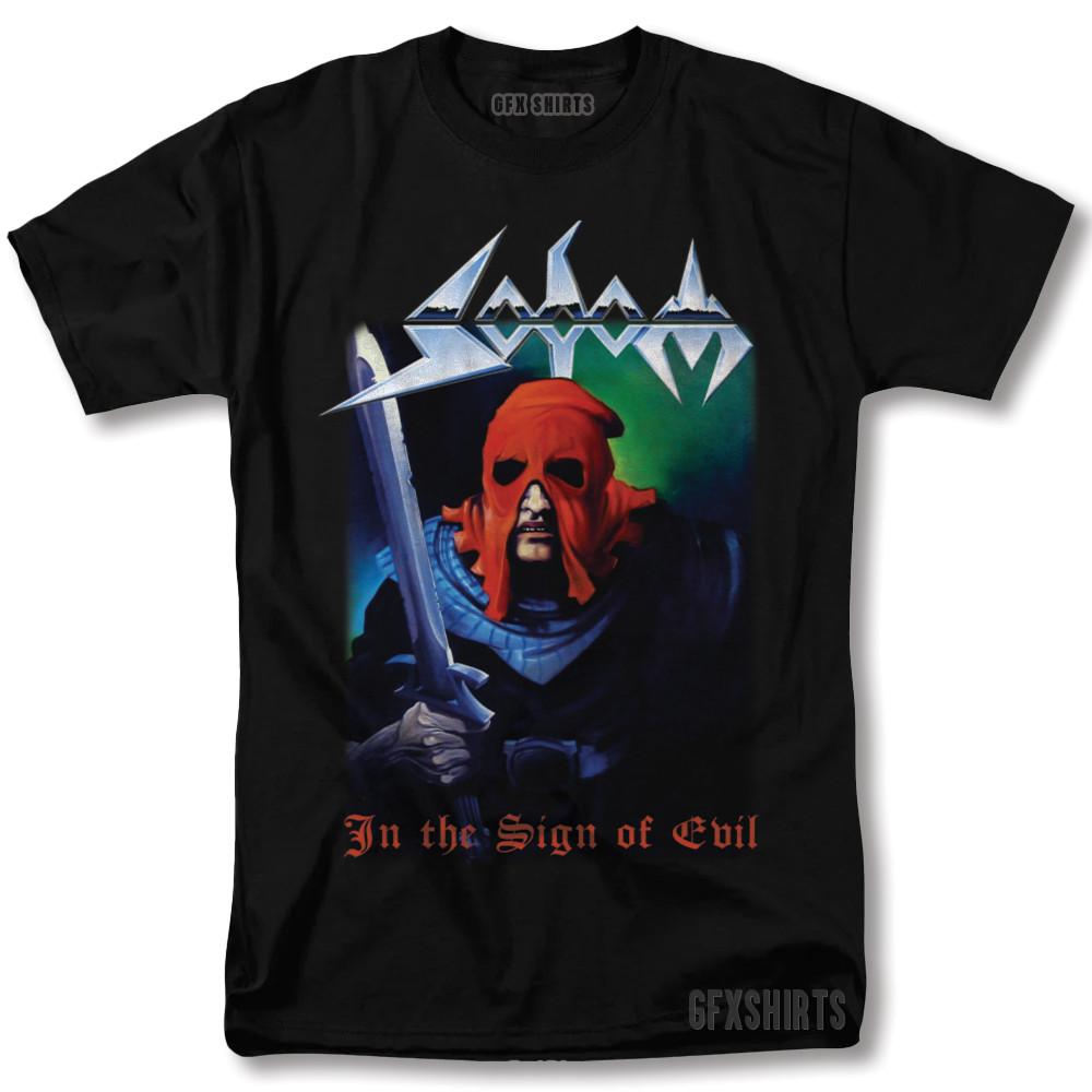 Sodom In The Sign of Evil Shirt Rock Concert Vntg Graphic Design T-Shirt Unisex T-Shirt XXXXL