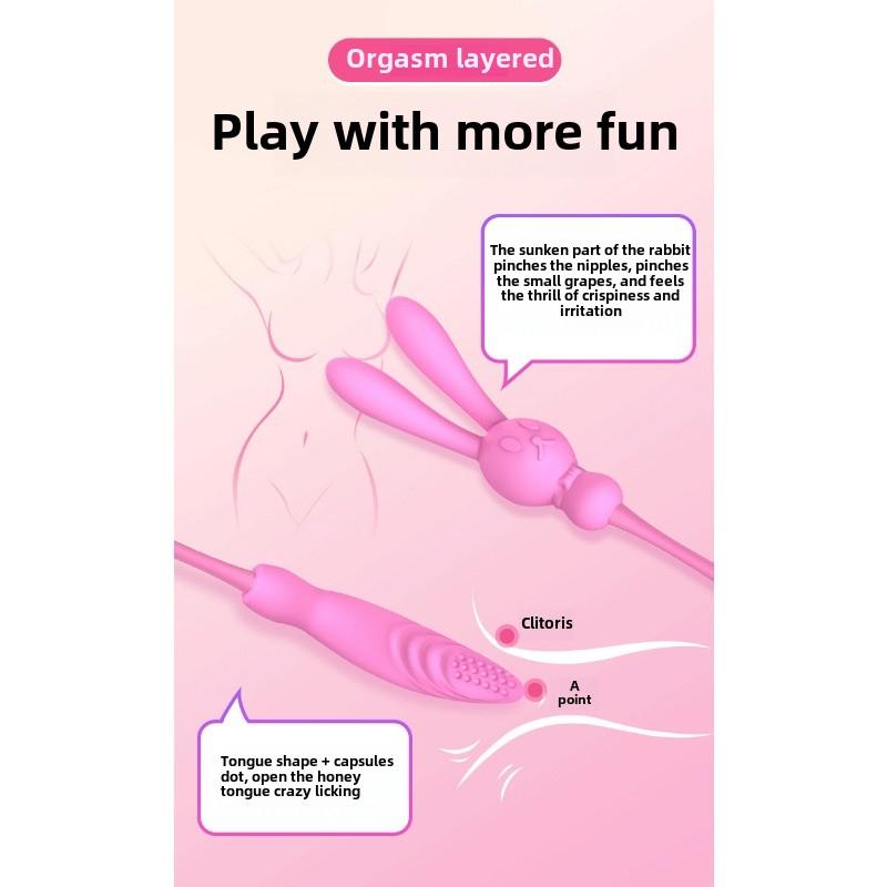 Tip Point Vibrator Honey Bean Multi-frequency G-spot Stick Female Point Tide Pen Masturbator Adult Erotic Products