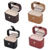 Jewelry Storage Box With Leather Material For Gift Travel Organizer