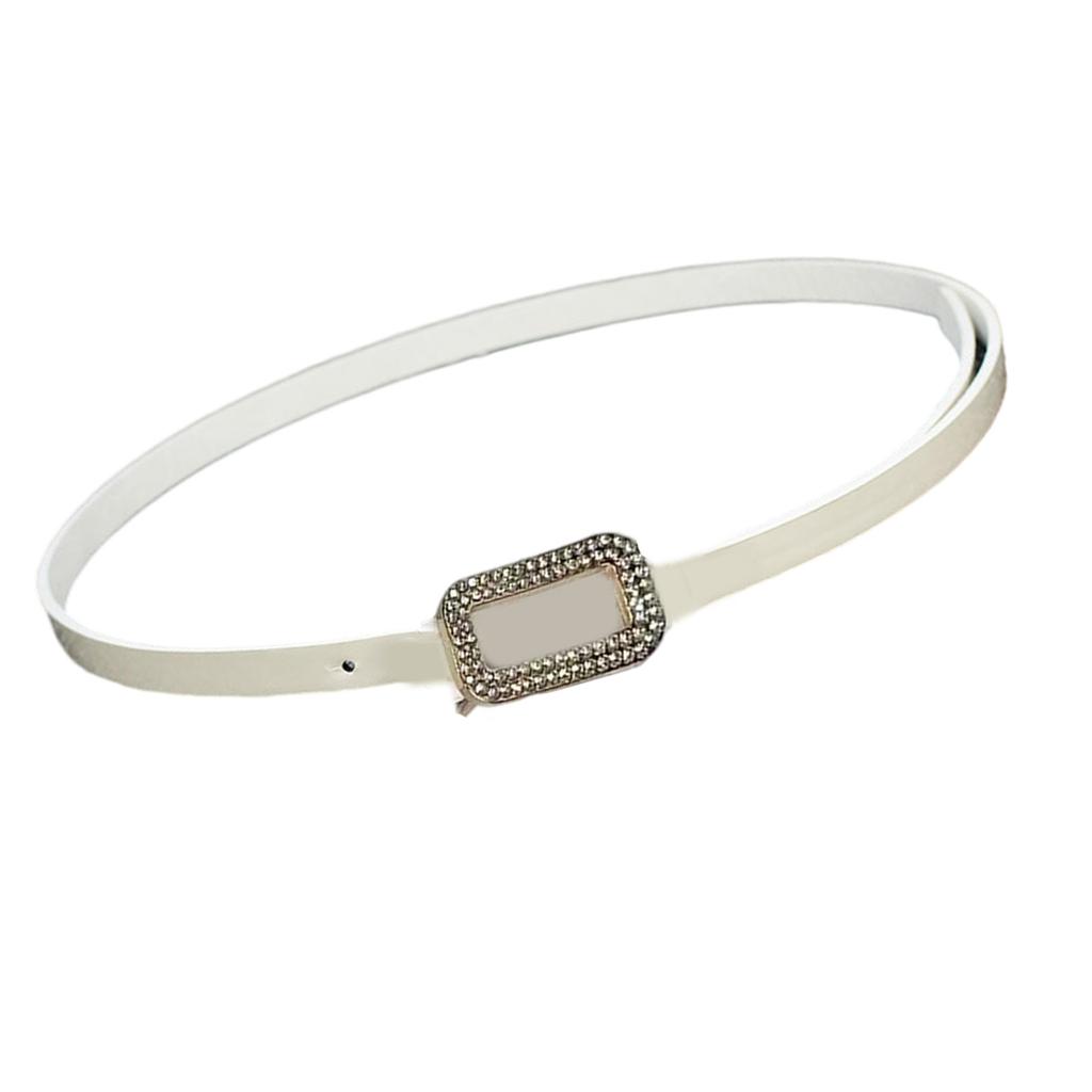 Elegant PU Leather Waistband Slim Waist Belt Girdle with Chic Buckle Design for Women In Multiple Color and Types