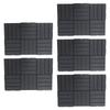 30Pcs Interlocking Deck Tile Waterproof Drainage Floor Cushion Tile PP 30x30cm for Patio