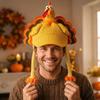 Thanksgiving Turkey Hat Creative Party Decoration, Funny Costume Accessory for Adults and Kids
