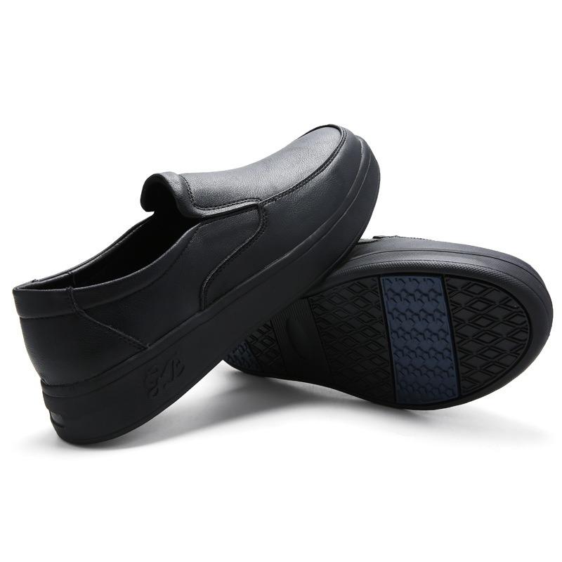 Nurse Shoes Flat Odor-resistant Round-toed Shoes Soft-soled Breathable Casual Shoes Middle Heel