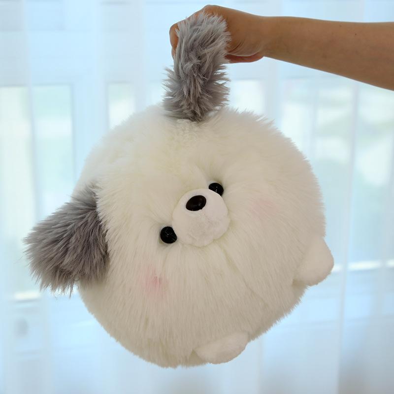 Series Ball Plush Toy Sitting Style Puppy Dog Gir Photo Prop Decoration Doll