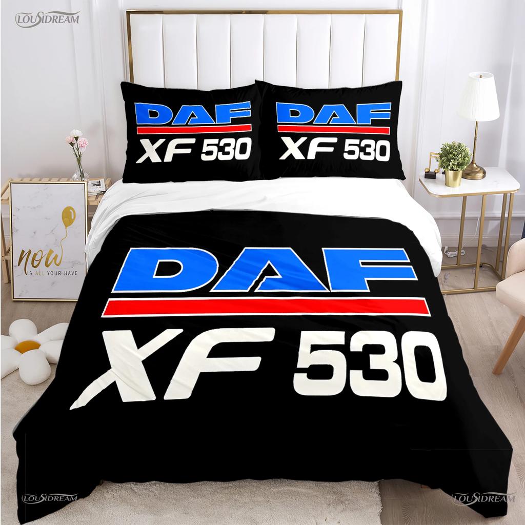 Comforter Casal Daf Truck All Season Comforter Bedding Sets Soft And S Boys Single/Double/Queen/King