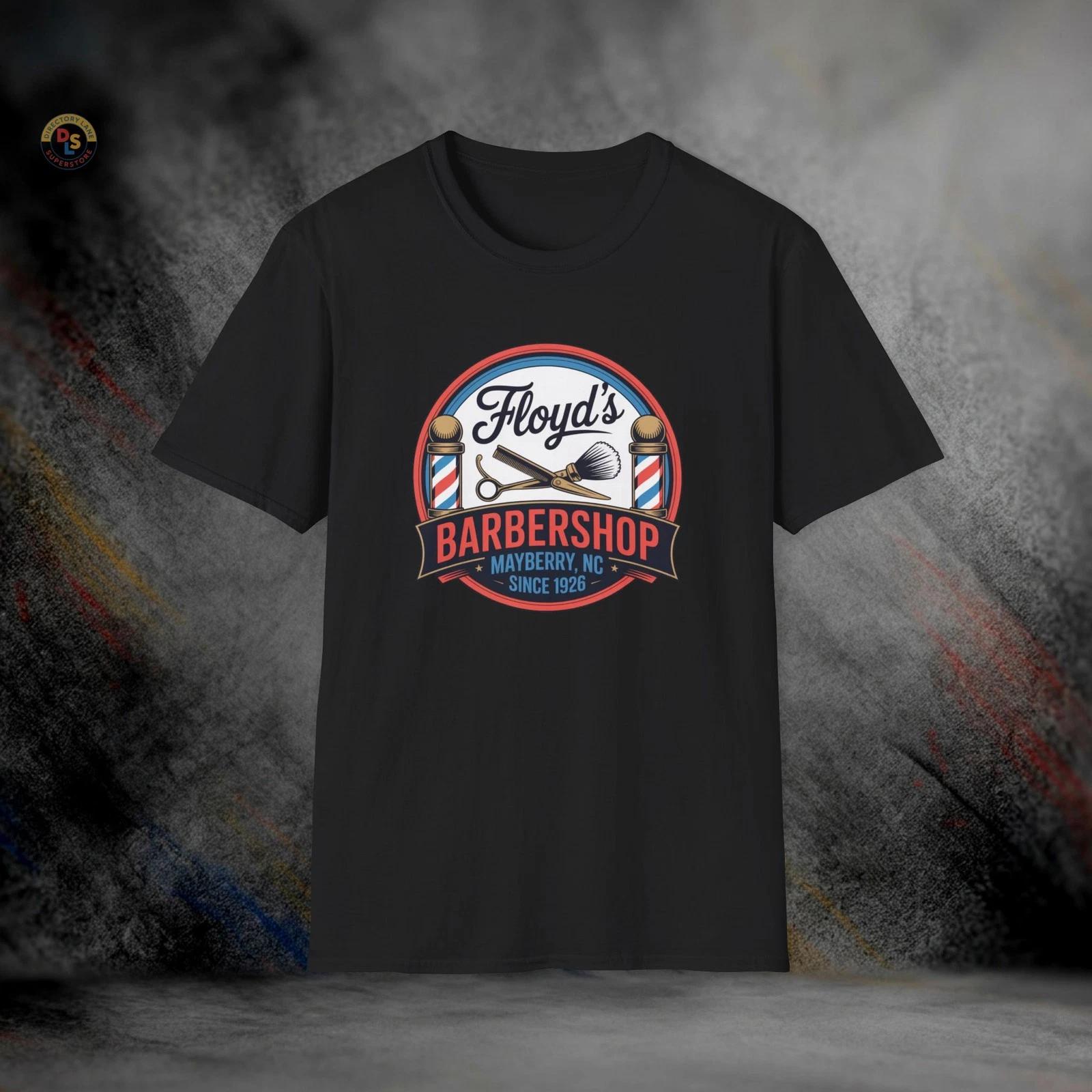 Floyd s Barbershop Mayberry Andy Griffith T-Shirt | Softstyle Tee XXXXL