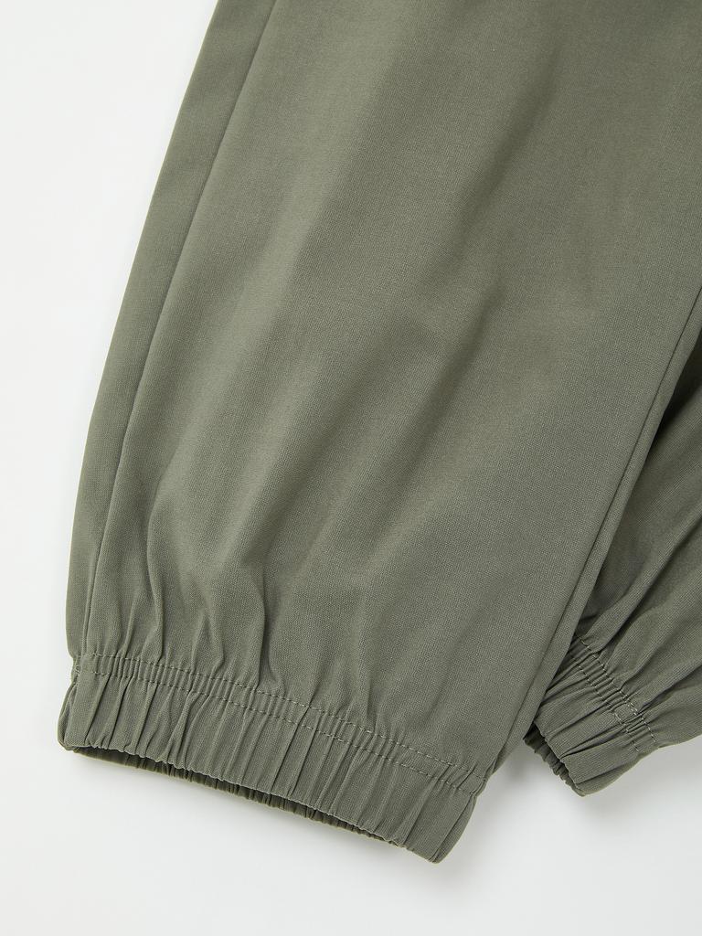 IKALOOK Stretch Elastic Cargo Jogger Pants Dpt128