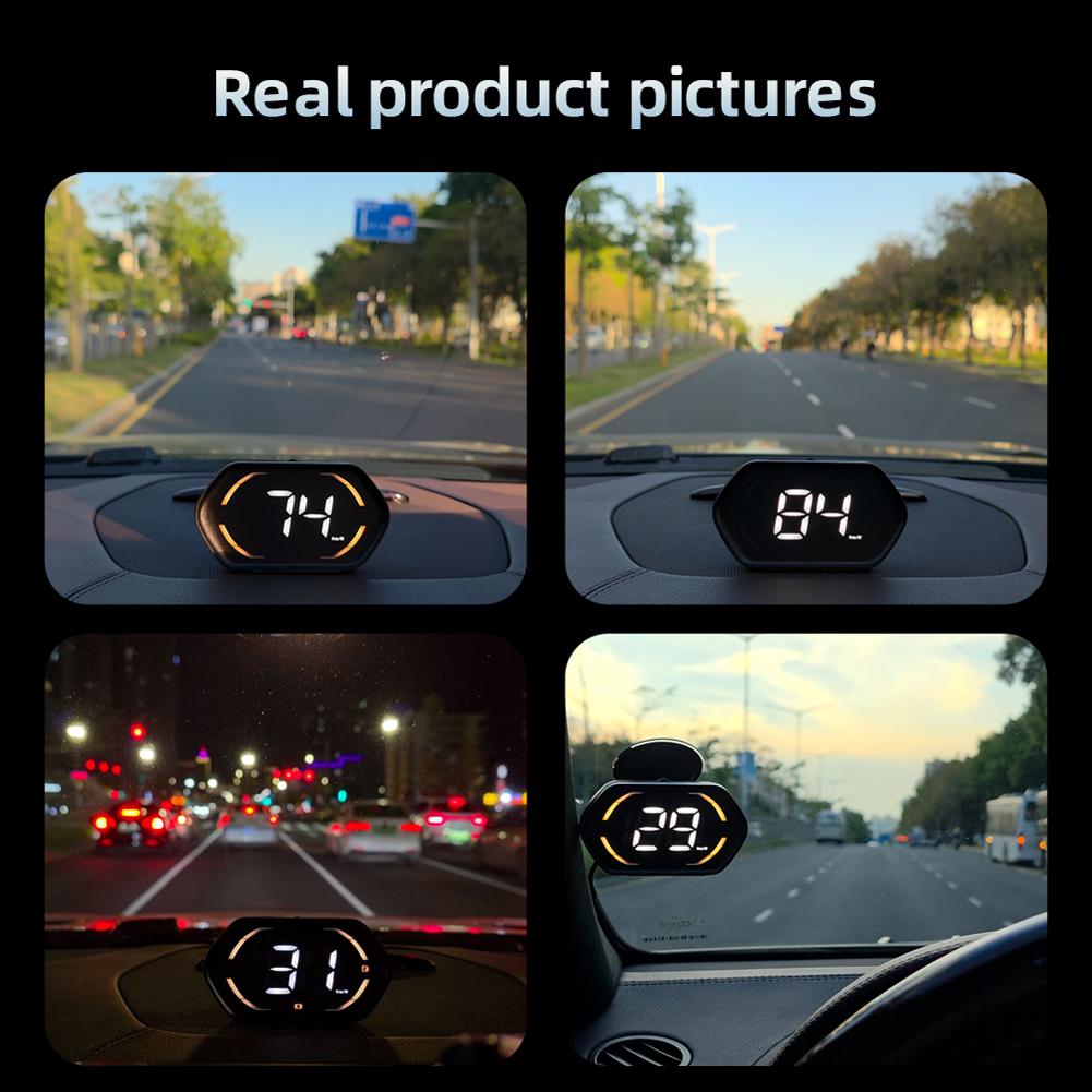 Universal Head Up Display GPS Digital Speedometer Speed Meter for All Car Truck Plug and Play Auto Part
