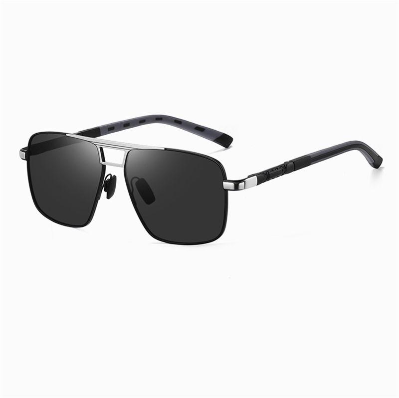 AORON Metal Frame Photochromic Polarized Sunglasses for Men Women Sport Driving Fishing Glasses