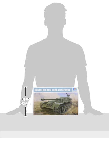 Trumpeter 1/35 Soviet Army SU-102 Self-Propelled Gun Plastic Model 09570