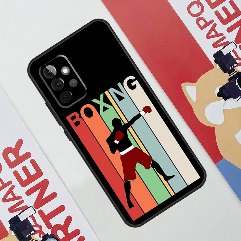 Boxing Art Case For Samsung Galaxy A53 A16 A26 A36 A56 A55 A35 A15 A52 A32 A12 A33 A13 A14 A34 A54 A17
