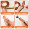10-Foot Floor Cable Cover for Home Office Hides Extension Cords and Protects Cables with Built-In Storage Cavity Brown Cord Organizer for Living R