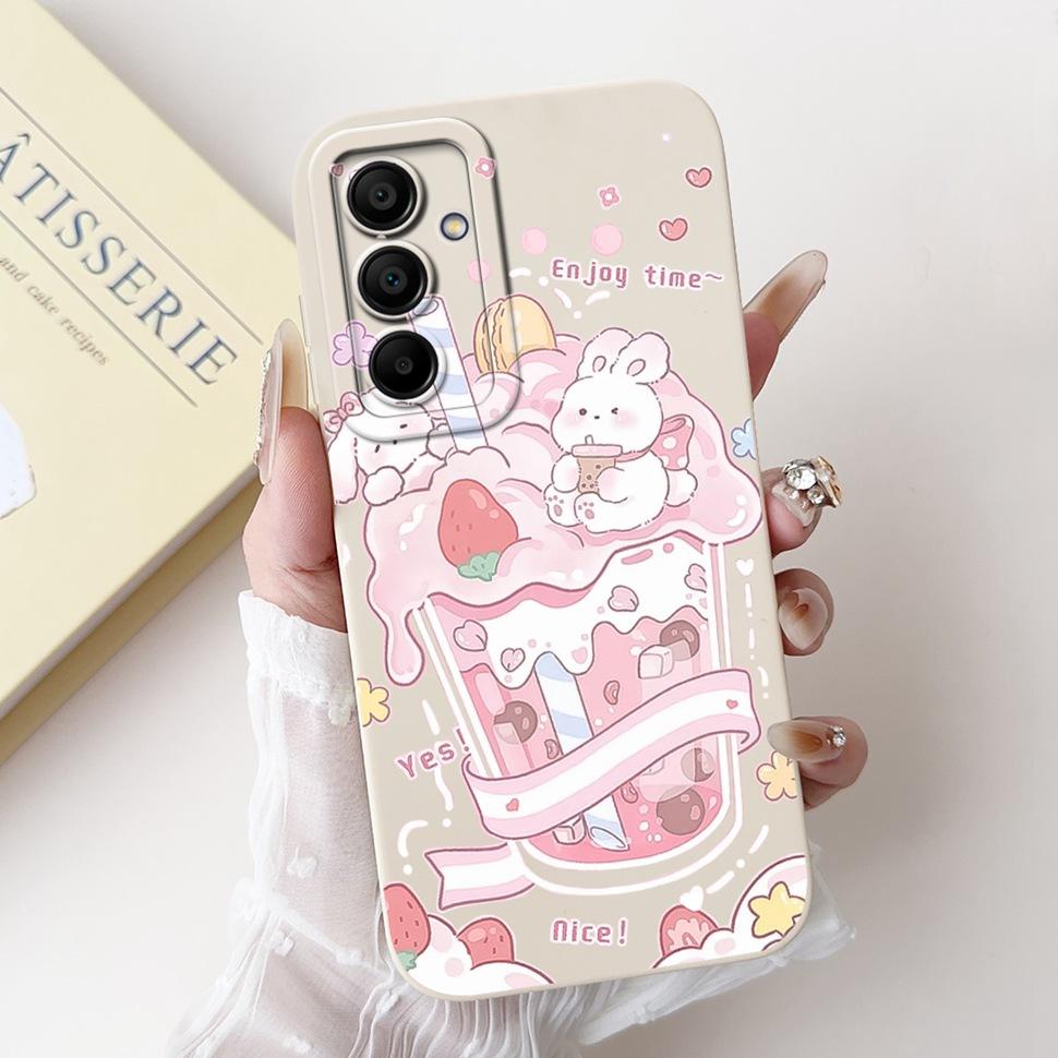 For Samsung A16 5G Case SM-A166B Cute Panda Bear Cartoon Back Cover Phone Cases For Samsung Galaxy A16 A15 5G Soft Fundas