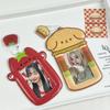 Kpop Photocard Holder Binder Photo Card Holder 3Inch Idol Binder Photocard Display Keychain Protective Cover Photo Albums
