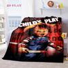Child's Play: Horror Unleashed Blanket Sofa Blanket Camping Trip Machine Washable Sheet Bedroom